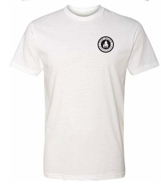 white short sleeve T shirt