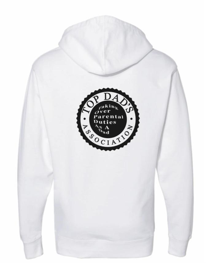 White Top Dad's Association Hoodie