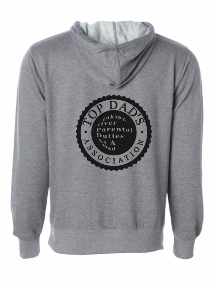 Grey Top Dad's Association Hoodie